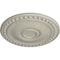 Ekena Millwork Foster Ceiling Medallion (Fits Canopies up to 5 5/8"), 19 1/8"OD x 1"P, Pot of Cream Crackle CM19FOPCC - alternate 4